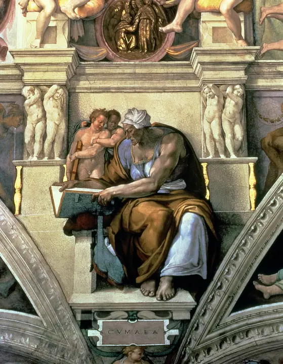 La Sibila Cumana, Michelangelo Buonarroti