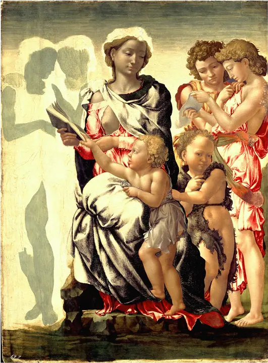 Madonna de Manchester, Michelangelo Buonarroti