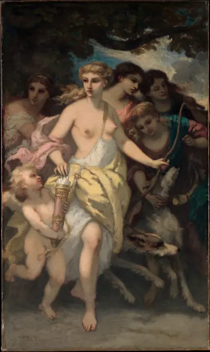 Diana, Narcisse-Virgile Diaz de la Peña