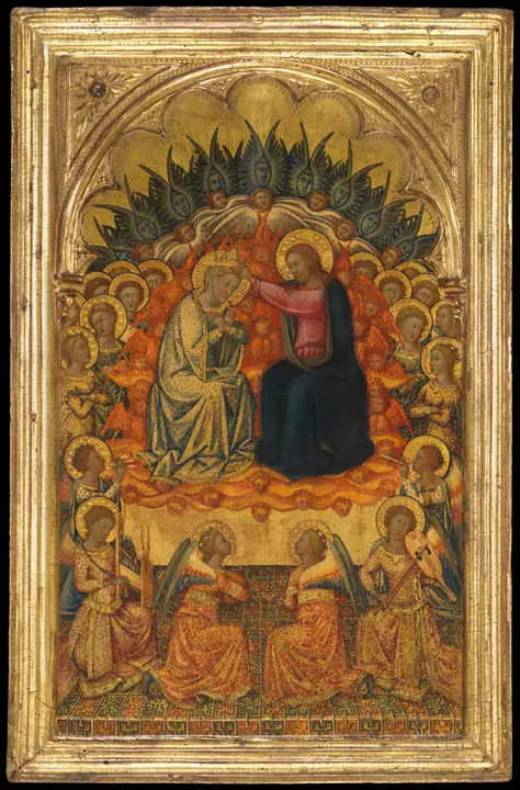 La coronación de la Virgen, Niccolò di Buonaccorso