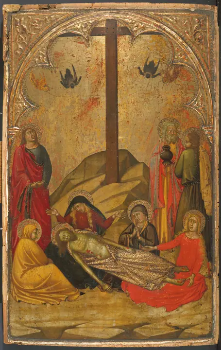 La Lamentación sobre Cristo muerto, Niccolò di Buonaccorso