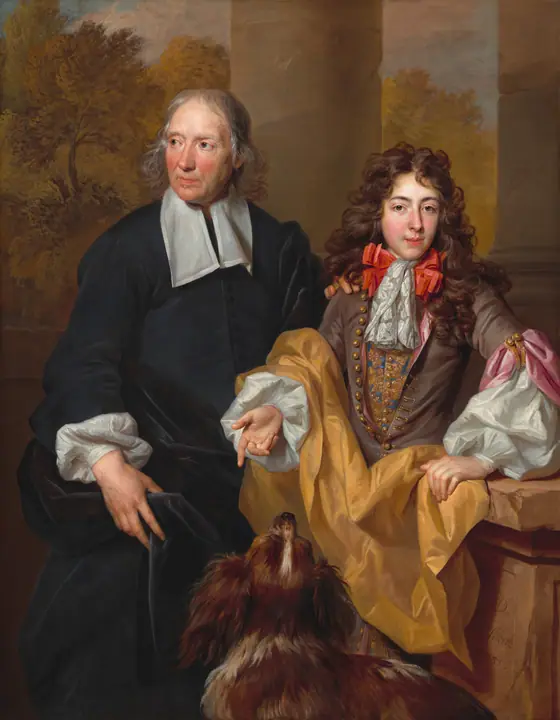 Retrato de un joven y su tutor, Nicolas de Largillierre
