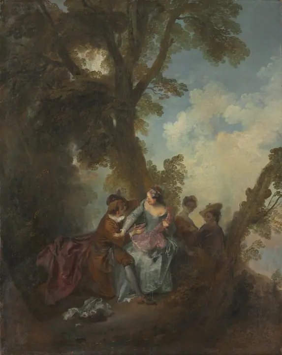 Declaración de amor, Nicolas Lancret