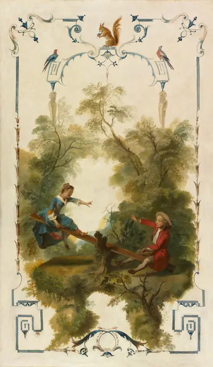 El balancín, Nicolas Lancret