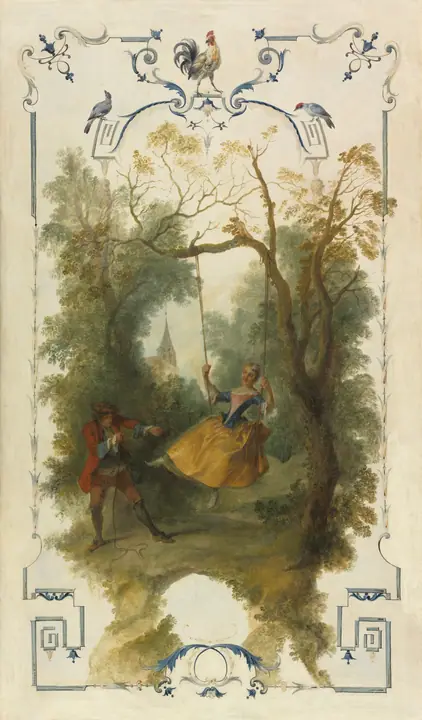 El columpio, Nicolas Lancret