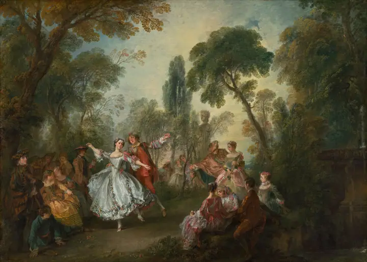 La Camargo bailando, Nicolas Lancret