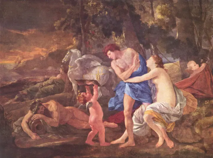 Céfalo y Aurora, Nicolas Poussin