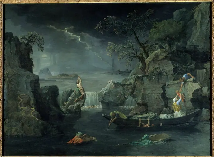 Invierno o El Diluvio, Nicolas Poussin