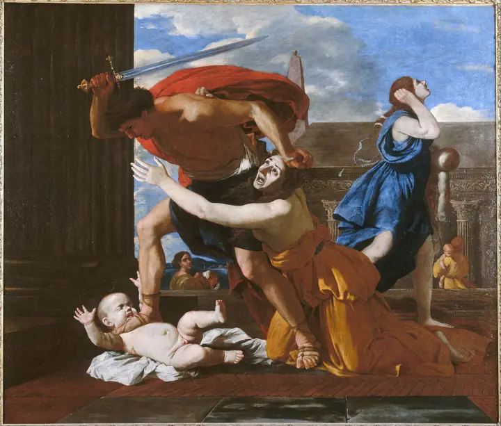 Masacre de los inocentes, Nicolas Poussin