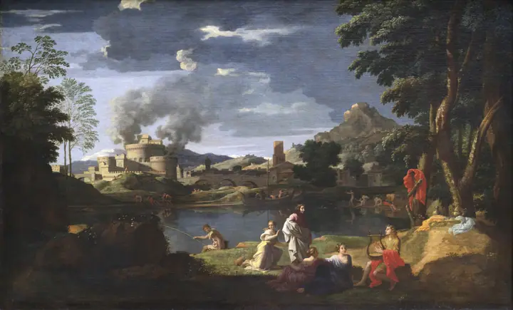 Orfeo y Eurídice, Nicolas Poussin