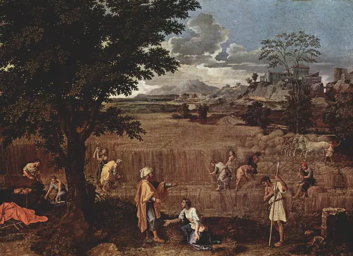 Verano o Rut y Booz, Nicolas Poussin