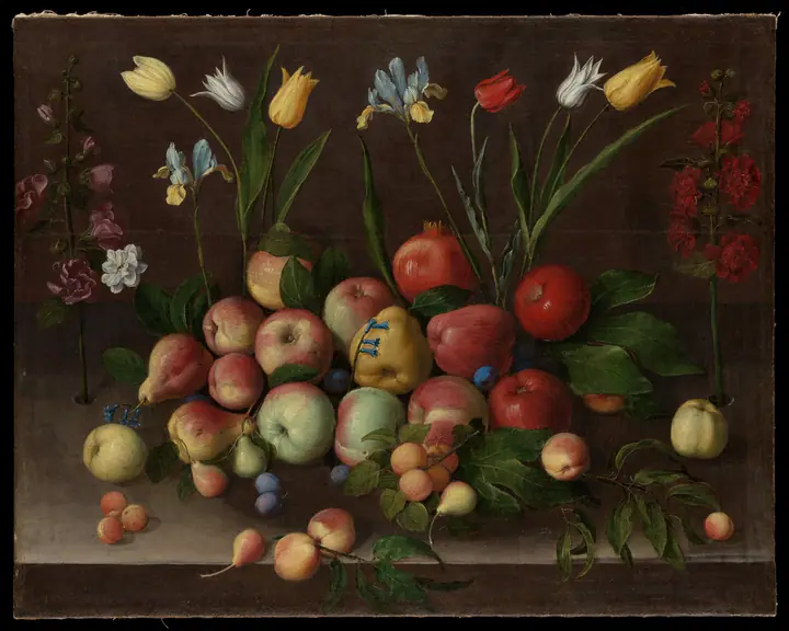 Frutas y flores, Orsola Maddalena Caccia