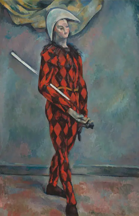 Arlequín, Paul Cézanne