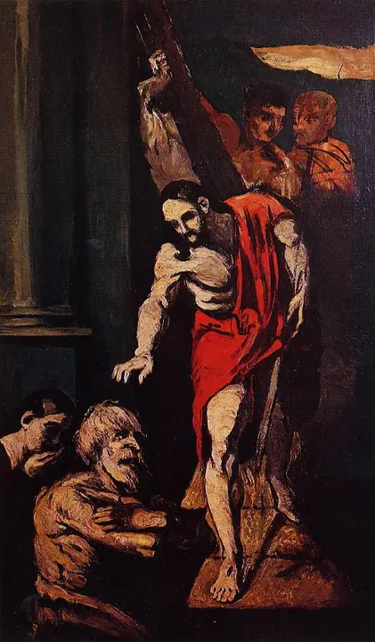 Cristo en el limbo, Paul Cézanne