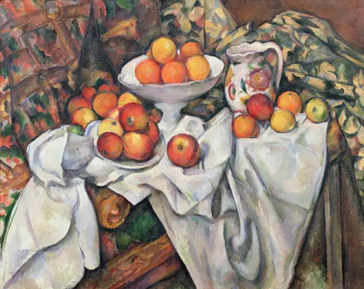 Manzanas y naranjas, Paul Cézanne