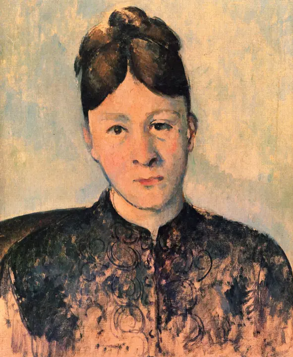 Retrato de Madame Cézanne, Paul Cézanne