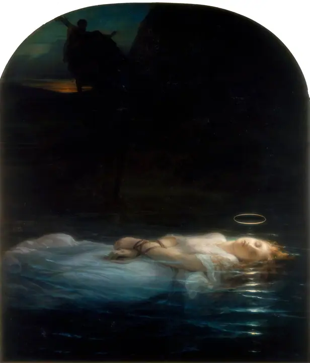 La joven mártir, Paul Delaroche