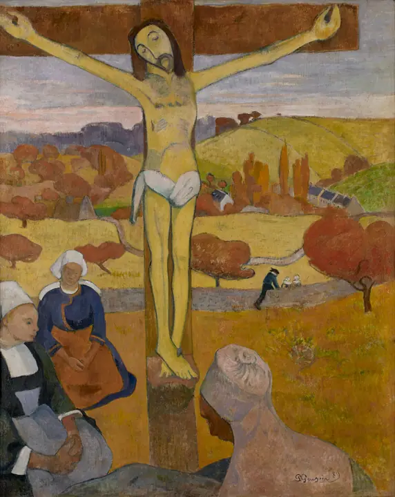 El Cristo amarillo, Paul Gauguin