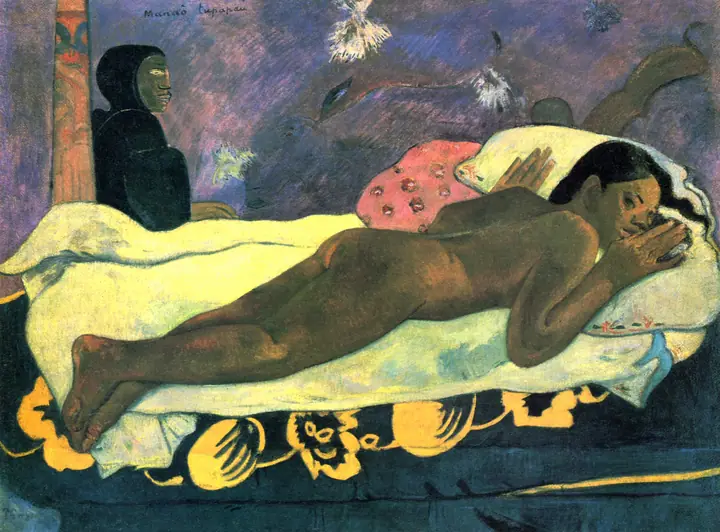 El espíritu de los muertos observa, Paul Gauguin