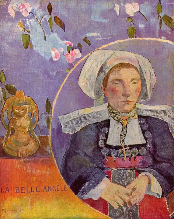 La belle Angèle, Paul Gauguin