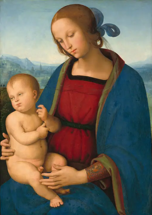 Virgen con el Niño, Perugino