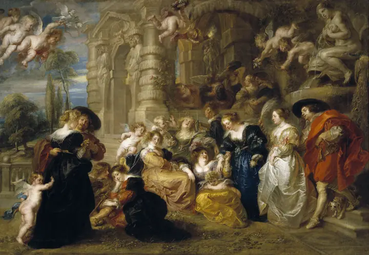 El jardín del amor, Peter Paul Rubens
