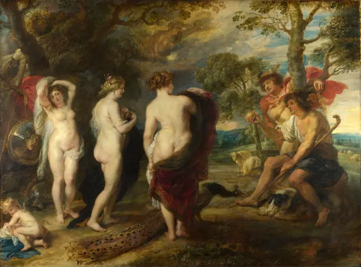 El juicio de París, Peter Paul Rubens