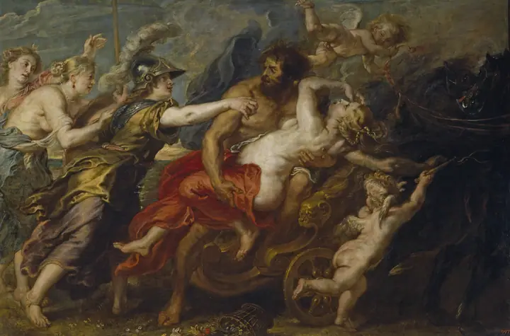 El rapto de Proserpina, Peter Paul Rubens