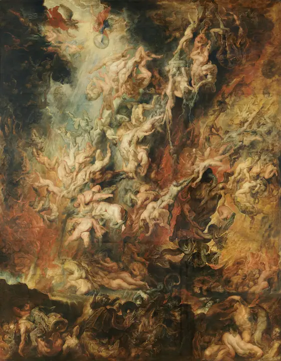 La caída de los condenados, Peter Paul Rubens