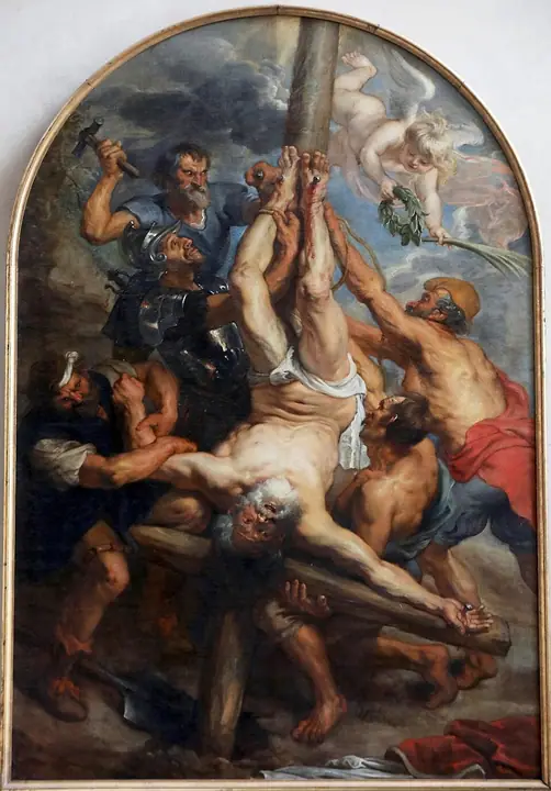 La crucifixión de San Pedro, Peter Paul Rubens