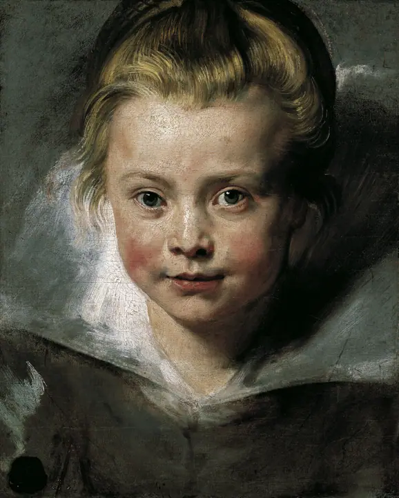 Retrato de Clara Serena Rubens, Peter Paul Rubens