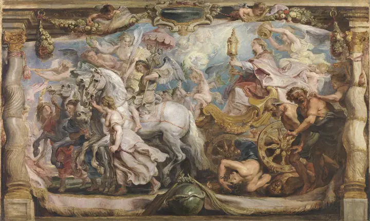 Triunfo de la Iglesia, Peter Paul Rubens