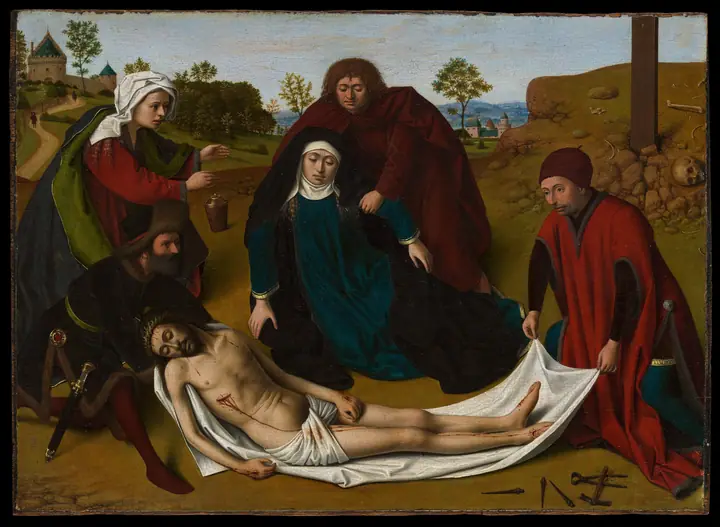 La Lamentación, Petrus Christus