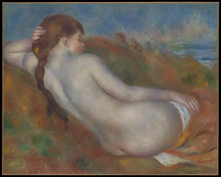 Desnudo reclinado, Pierre-Auguste Renoir