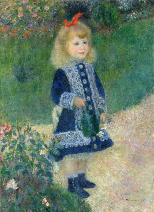 Niña con regadera, Pierre-Auguste Renoir
