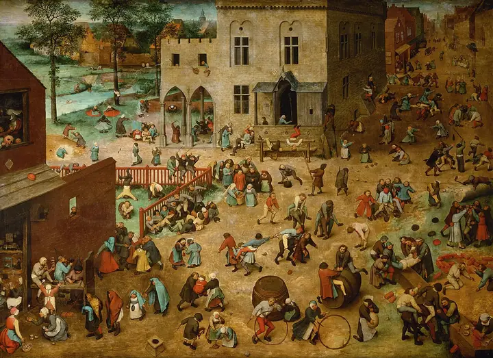 Juegos de niños, Pieter Bruegel el Viejo