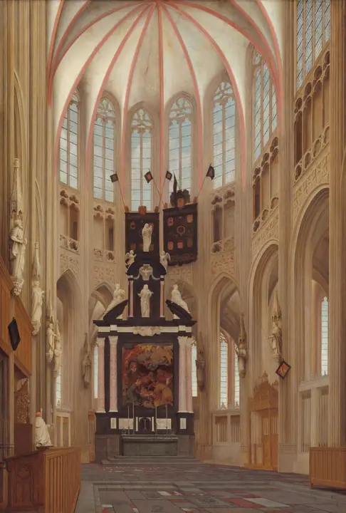 Catedral de San Juan en 's-Hertogenbosch, Pieter Jansz Saenredam