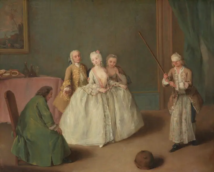 El juego de la olla, Pietro Longhi