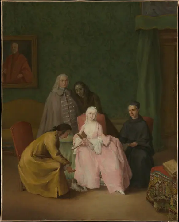 La visita, Pietro Longhi