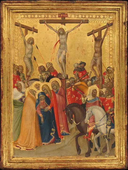 La Crucifixión, Pietro Lorenzetti
