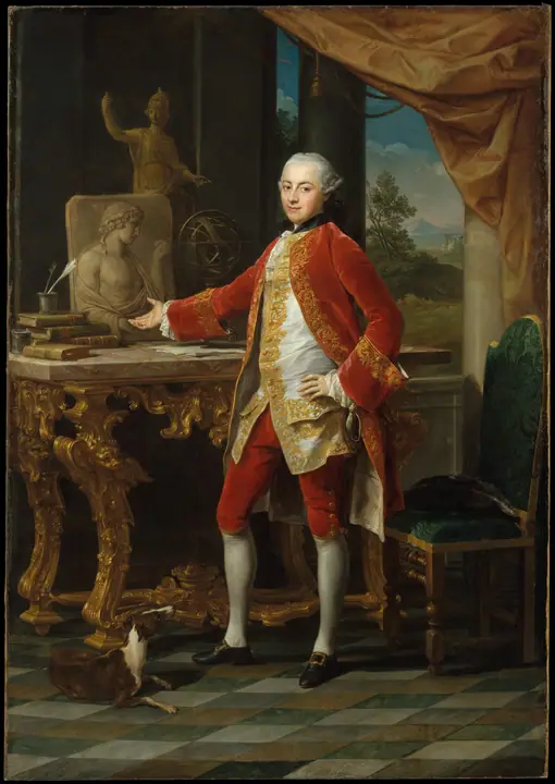 Retrato de un joven, Pompeo Batoni