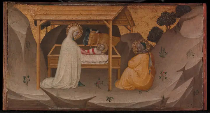 La Natividad, Puccio di Simone