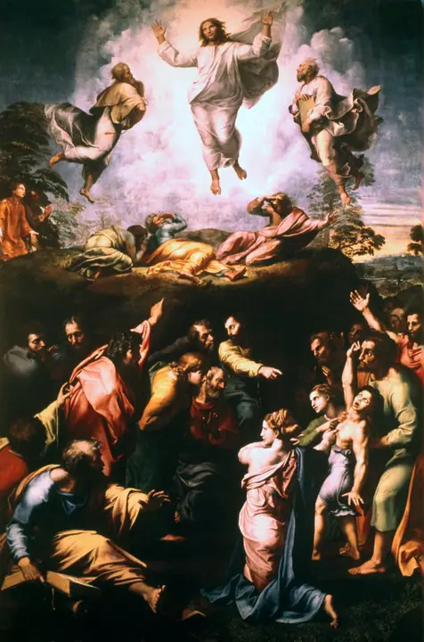 La transfiguración, Rafael Sanzio