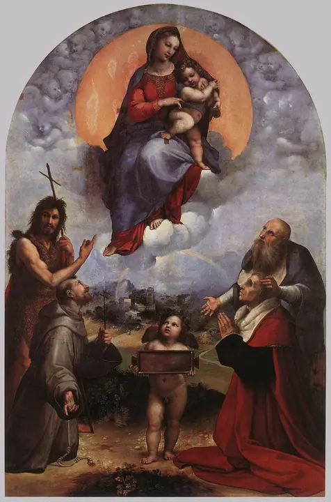 Madonna de Foligno, Rafael Sanzio