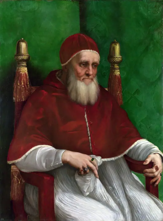 Retrato de Julio II, Rafael Sanzio