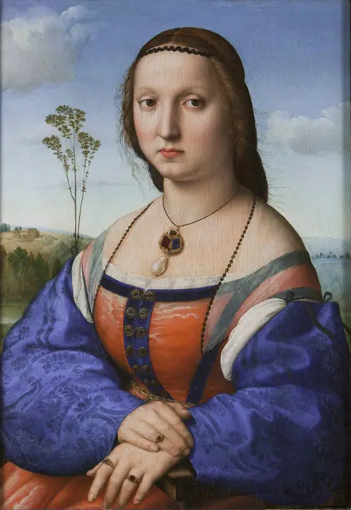 Retrato de Maddalena Doni, Rafael Sanzio