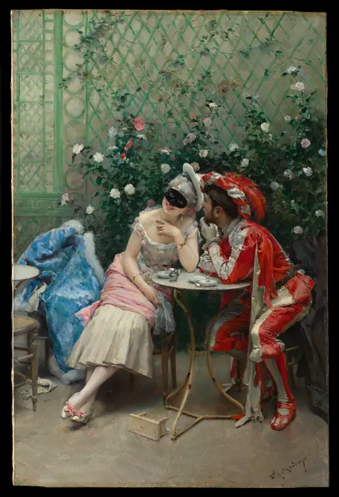 Máscaras, Raimundo de Madrazo y Garreta