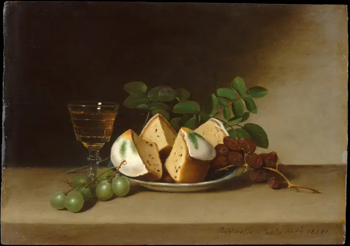 Bodegón con pastel, Raphaelle Peale