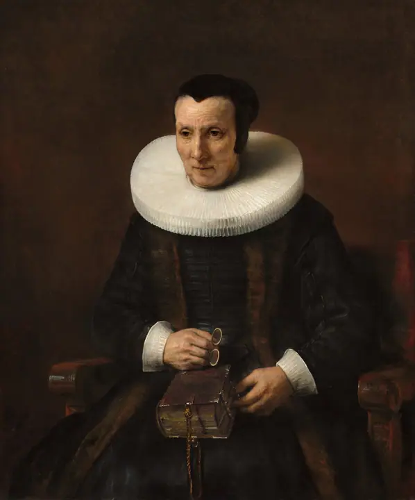 Anciana con un libro, Rembrandt van Rijn