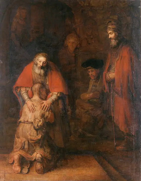 El retorno del hijo pródigo, Rembrandt van Rijn
